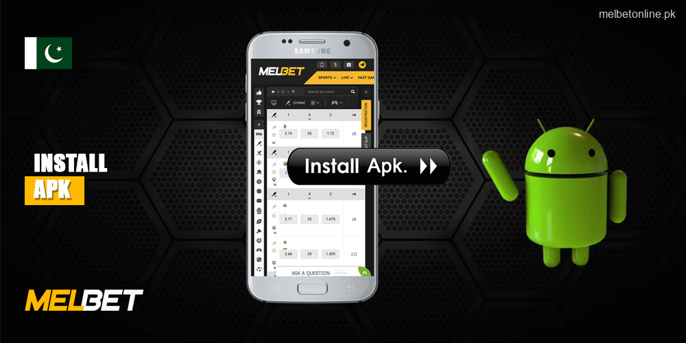 مرحلہ وار ہدایات MelBet Apk فائل کو کیسے انسٹال کریں۔
