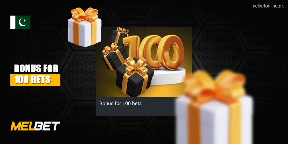 All about MelBet Bonus for 100 bets