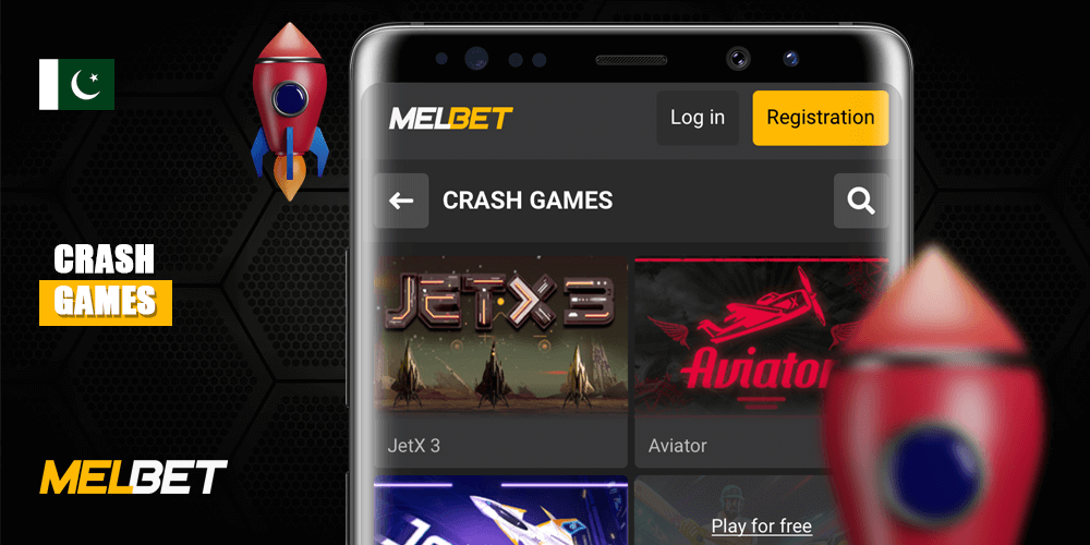 List with Melbet Crash Games