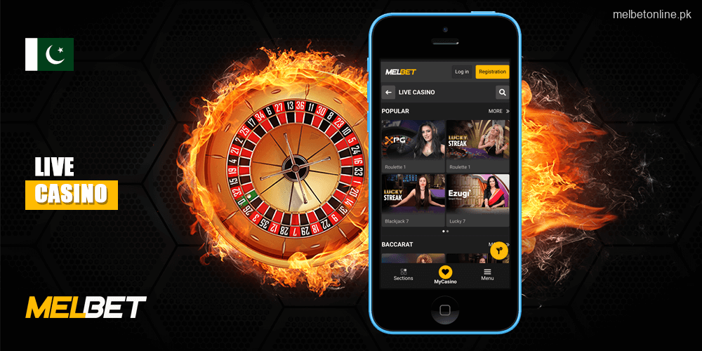 Melbet Live Casino Games