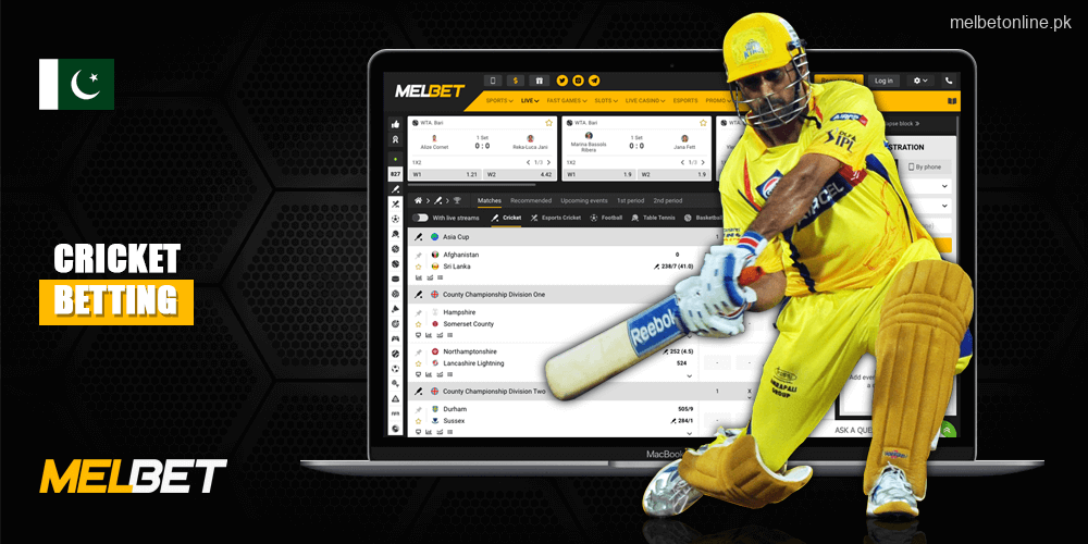 All about Melbet Cricket Betting Online in Pakistan