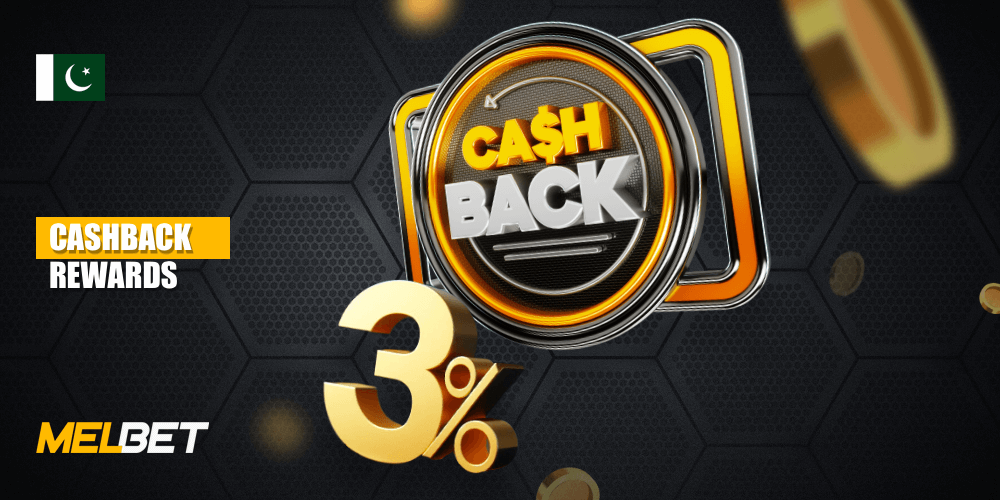 Even in case of unsuccessful bet, Melbet will return a part of the spent money as a cashback